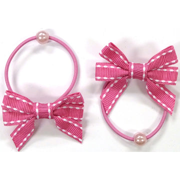 Angel's ribbon エンジェルズリボン ヘアゴム(2ケ入) AGUM001【メール便送料無料】